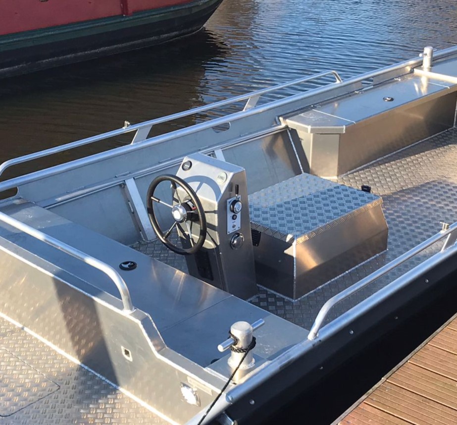 Stuur console werkboot