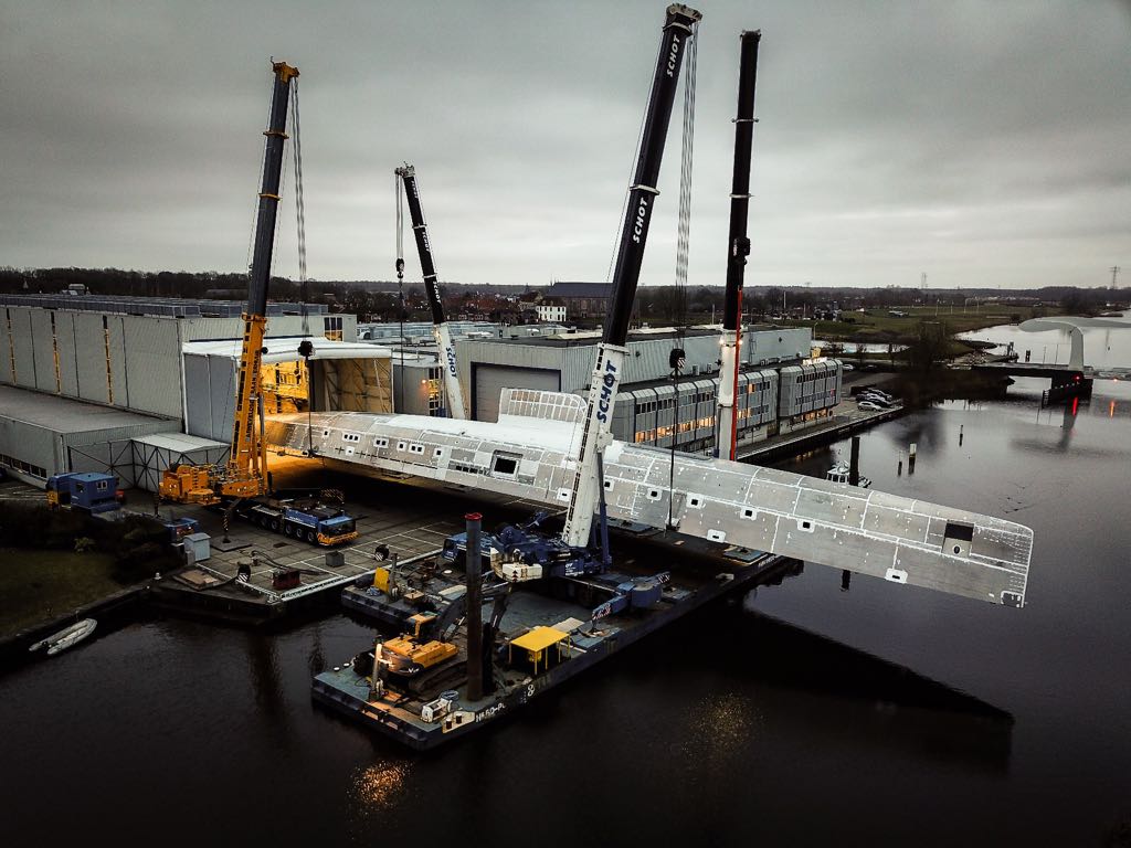 Casco Projectbegeleiding bij Huisman Shipyard.