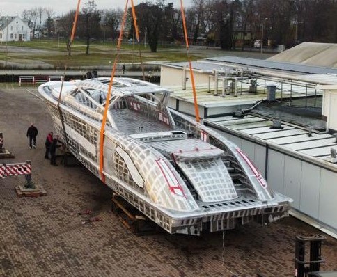 Stuur console werkboot